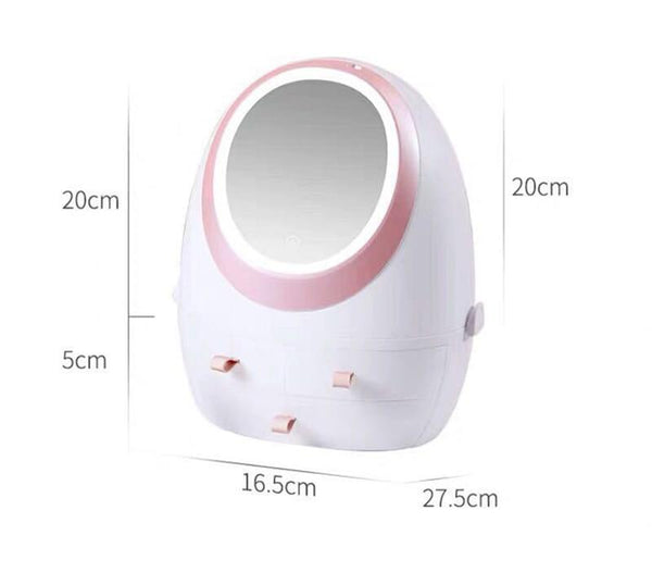 LED Makeup Cosmetic Organizer