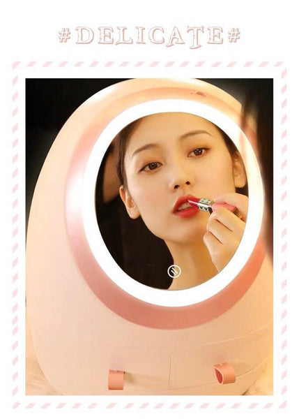 LED Makeup Cosmetic Organizer