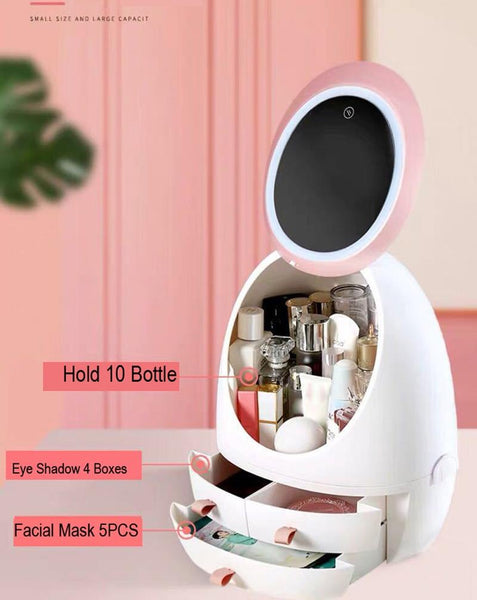 LED Makeup Cosmetic Organizer