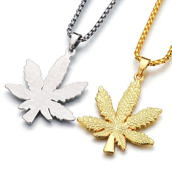 Weed Leaf Necklace