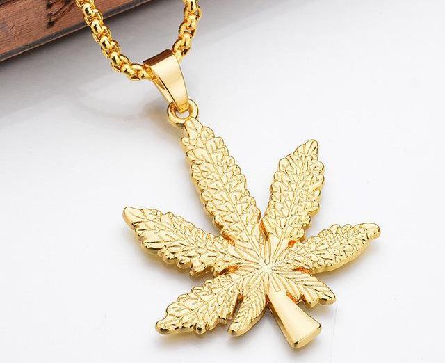 Weed Leaf Necklace