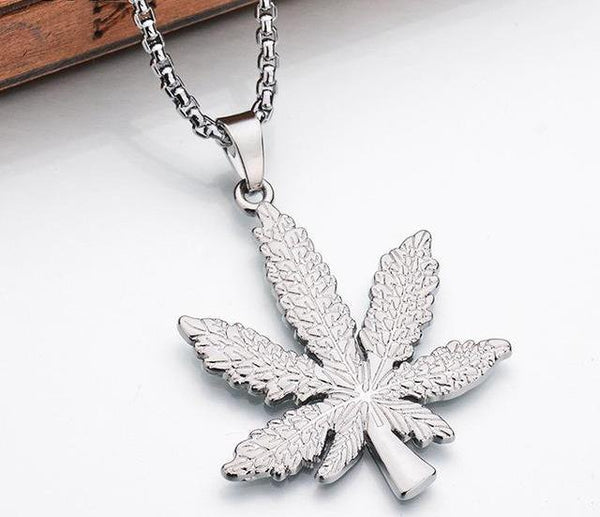 Weed Leaf Necklace