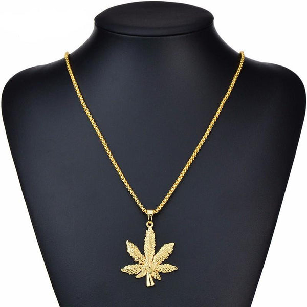 Weed Leaf Necklace