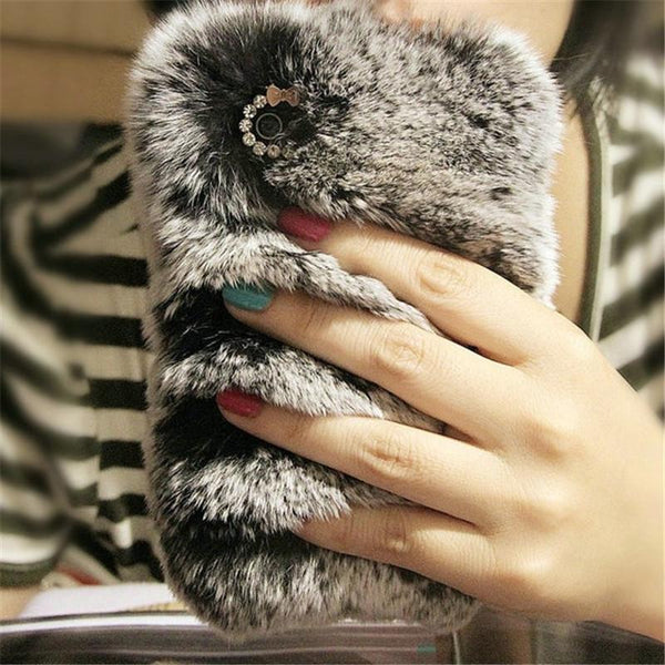 Bunny Fur Case for iPhone