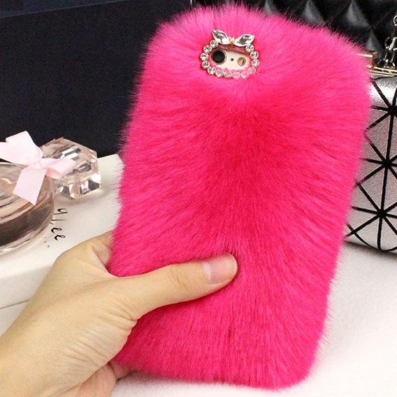 Bunny Fur Case for iPhone