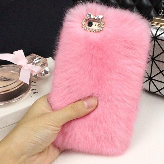 Bunny Fur Case for iPhone