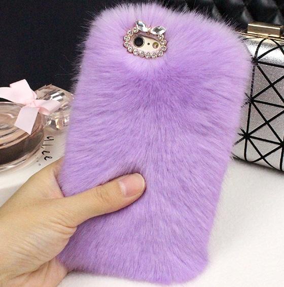 Bunny Fur Case for iPhone