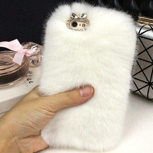 Bunny Fur Case for iPhone