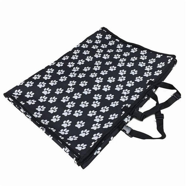 Luxury Waterproof Dog Car Seat Cover Hammock with Zipper And Side Flaps