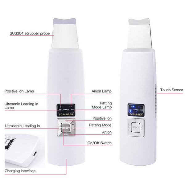 Ultrasonic Deep Skin Scrubber