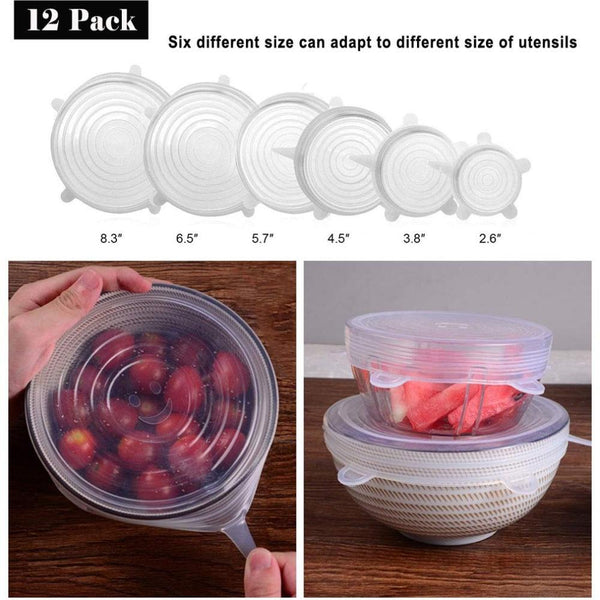 Ultimate Food Preservation Instant Lids - Set of 12